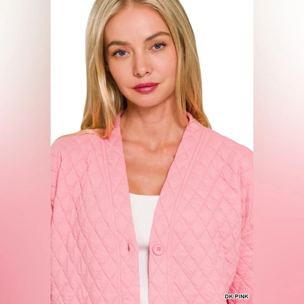 Z23 Zenana C13 QUILTED JACKET AND PANTS SET - Picture 4 of 12